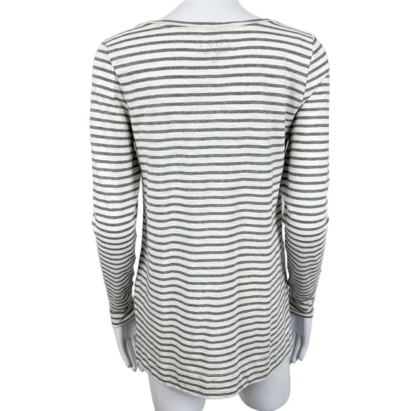 Loft Vintage Soft split hem long sleeve Tee size XS NWT - Picture 3 of 4